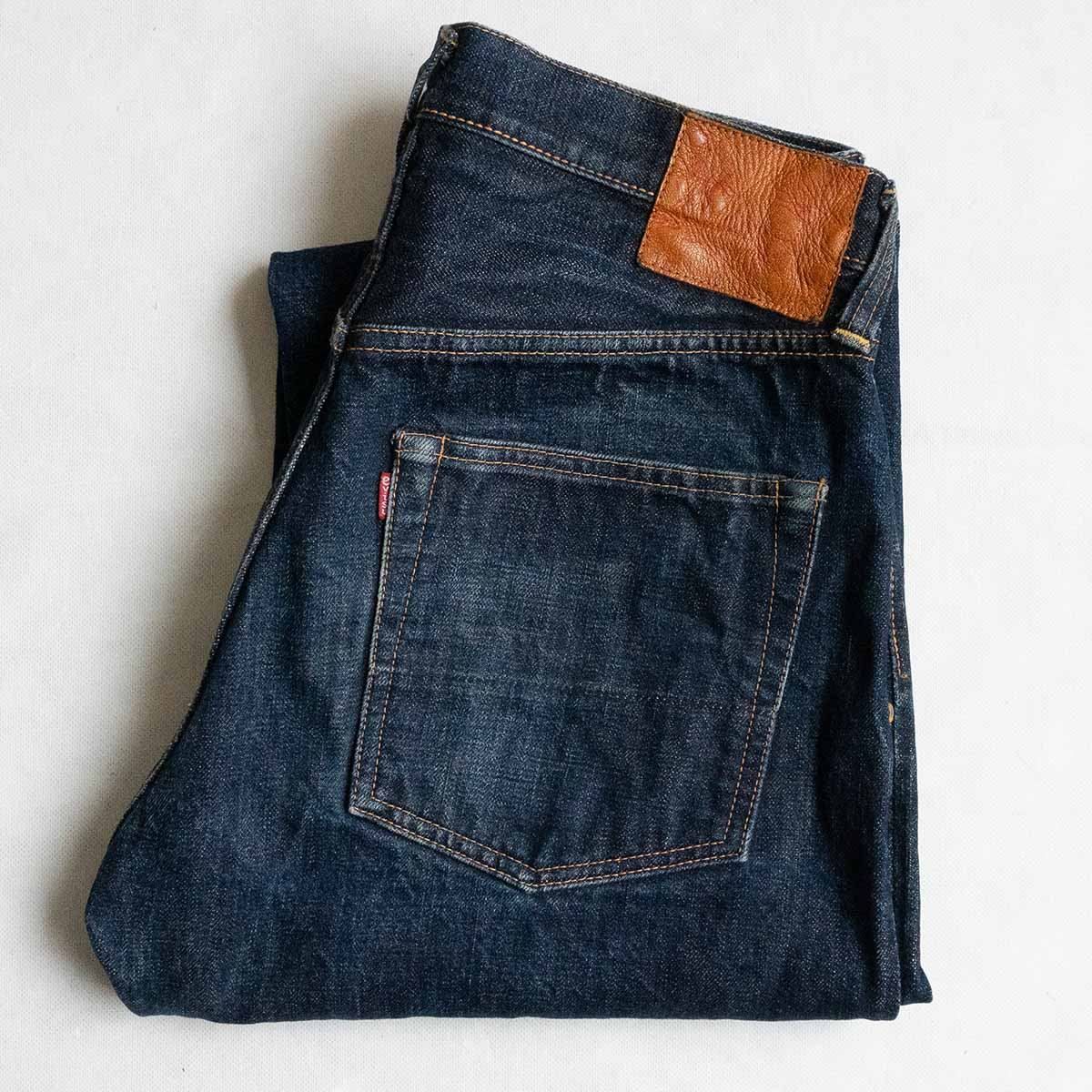 雰囲気抜群/濃紺】EVISU 【LOT.2001 デニムパンツ】32×35 エビス