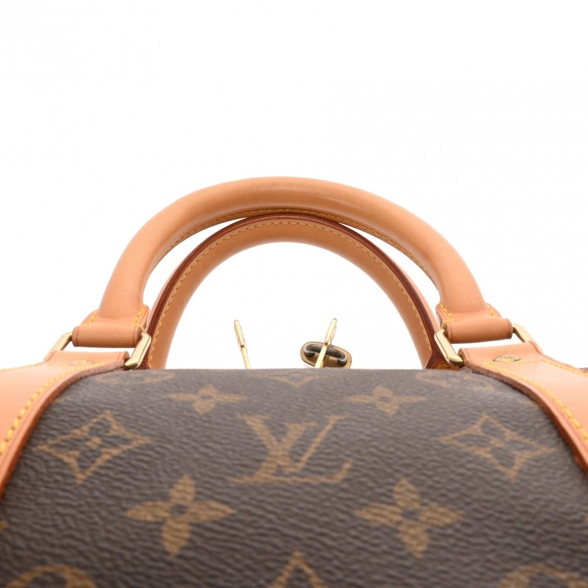 ルイ ヴィトン LOUIS VUITTON モノグラム キーポル 55 ブラウン M41424 モノグラムキャンバス よしな ユニセックス ボストンバッグ  ヴィトンバッグ バック ブランド 【ローン60回払い無金利】【中古】