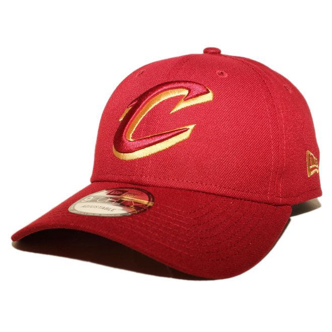 ニューエラ ストラップバックキャップ 帽子 NEW ERA 9forty メンズ レディース NBA クリーブランド キャバリアーズ フリーサイズ