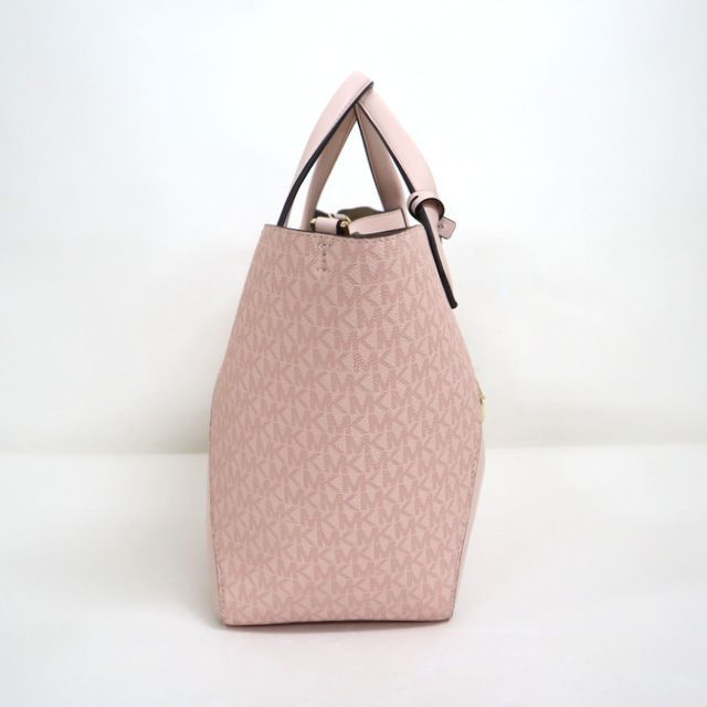 中古美品】MICHAEL KORS PHOEBE グラブトート ラージ ピンク/nm016ng