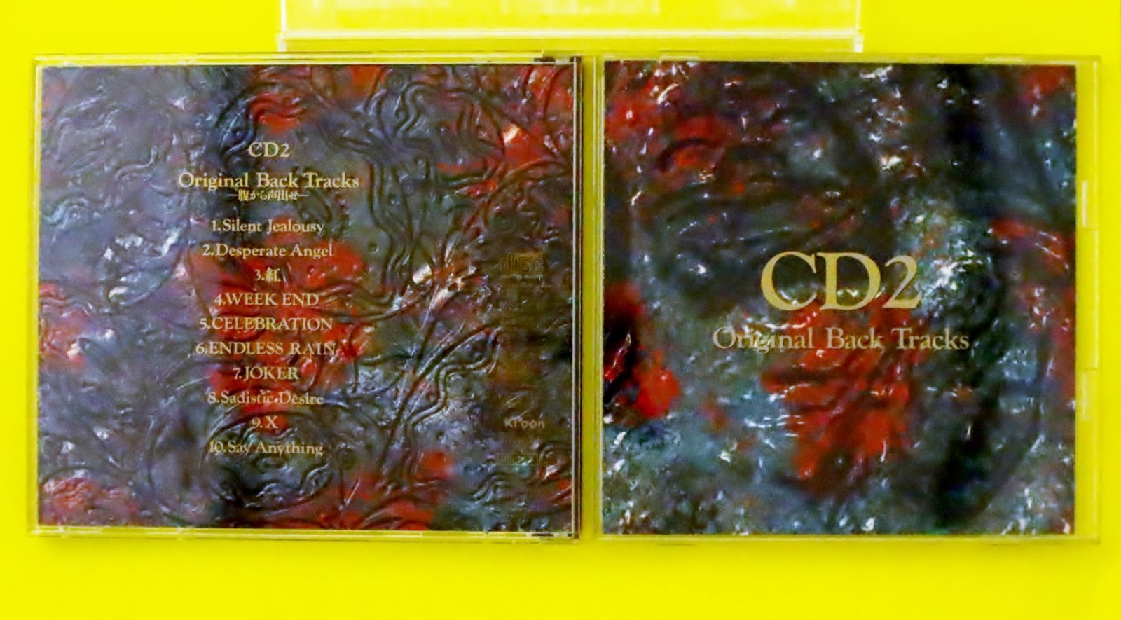 中古CD☆エックスジャパン/X JAPAN□ CD2 Original Back Tracks □++++