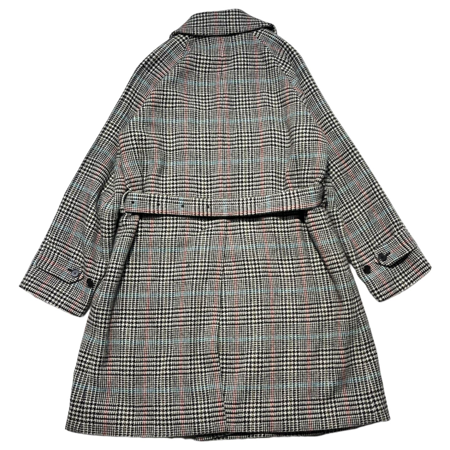 MARKAWARE(マーカウェア) Organic Suffolk tweed check trench coat オーガニックサフォーク ツイードチェック  トレンチコート A19C-02CO01C 1(M～L程度) グレー×ブラック チェック - メルカリ