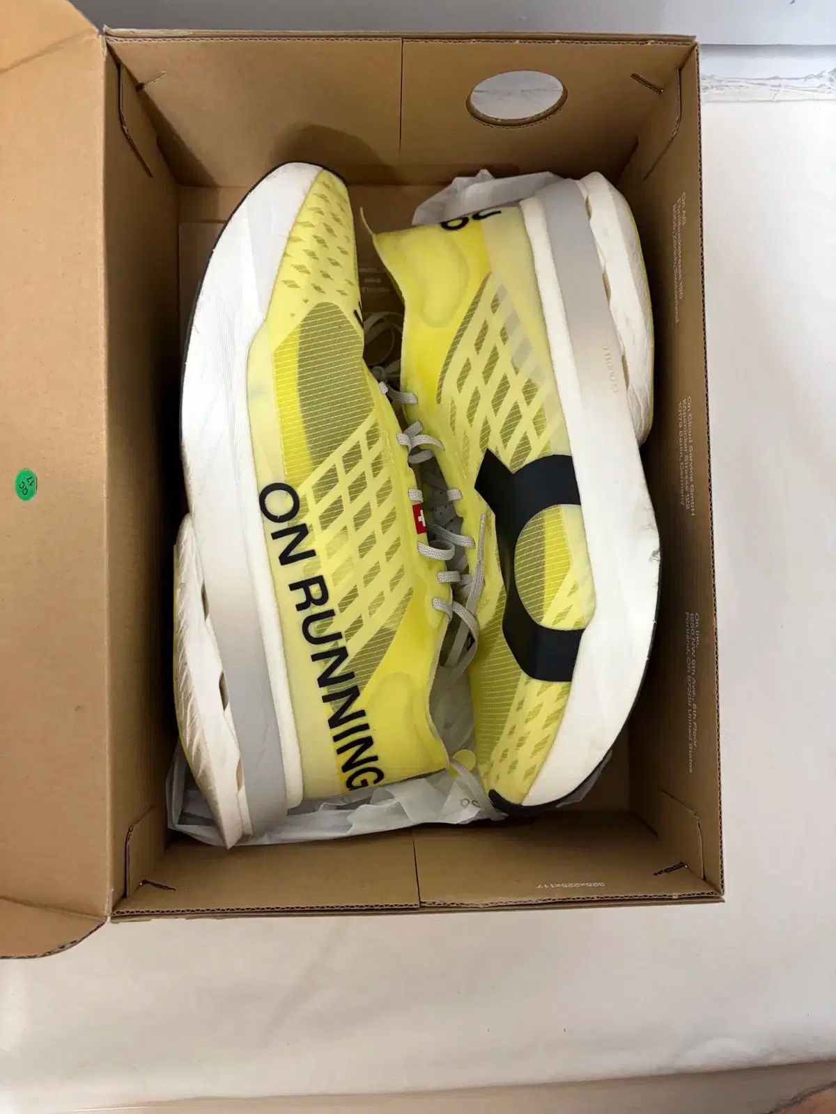 260 単 ランニング クラウド BOOM ストライク ライム ライト ウルフ