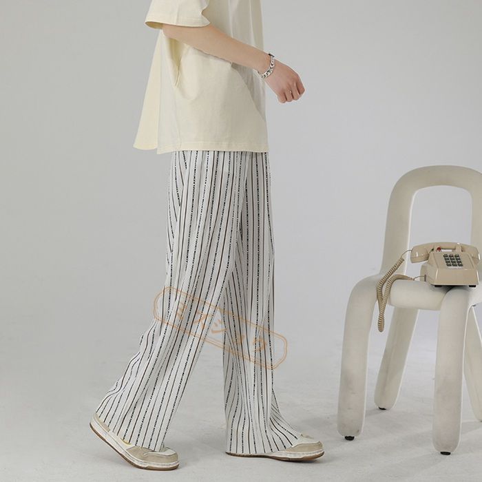 ワイドパンツ メンズ 接触冷感 涼しい 薄手 ワークパンツ ロング丈 サルエルパンツ ズボン ストレッチ ワイド アンクルパンツ 夏 秋 オシャレ コーデ ALI9975