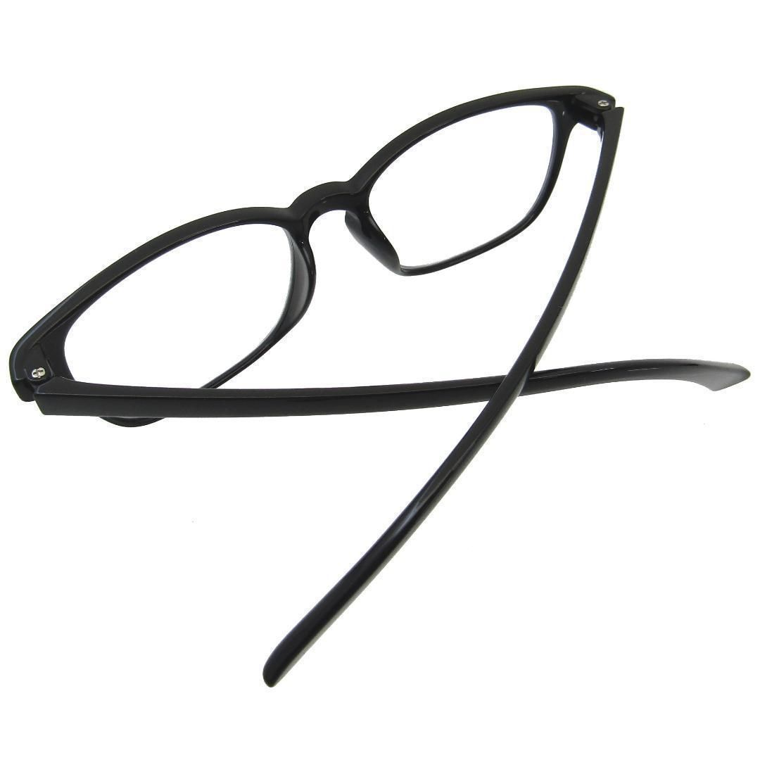 老眼鏡 +1.50 READING GLASSES ブラック ウエリントンタイプ - サングラス