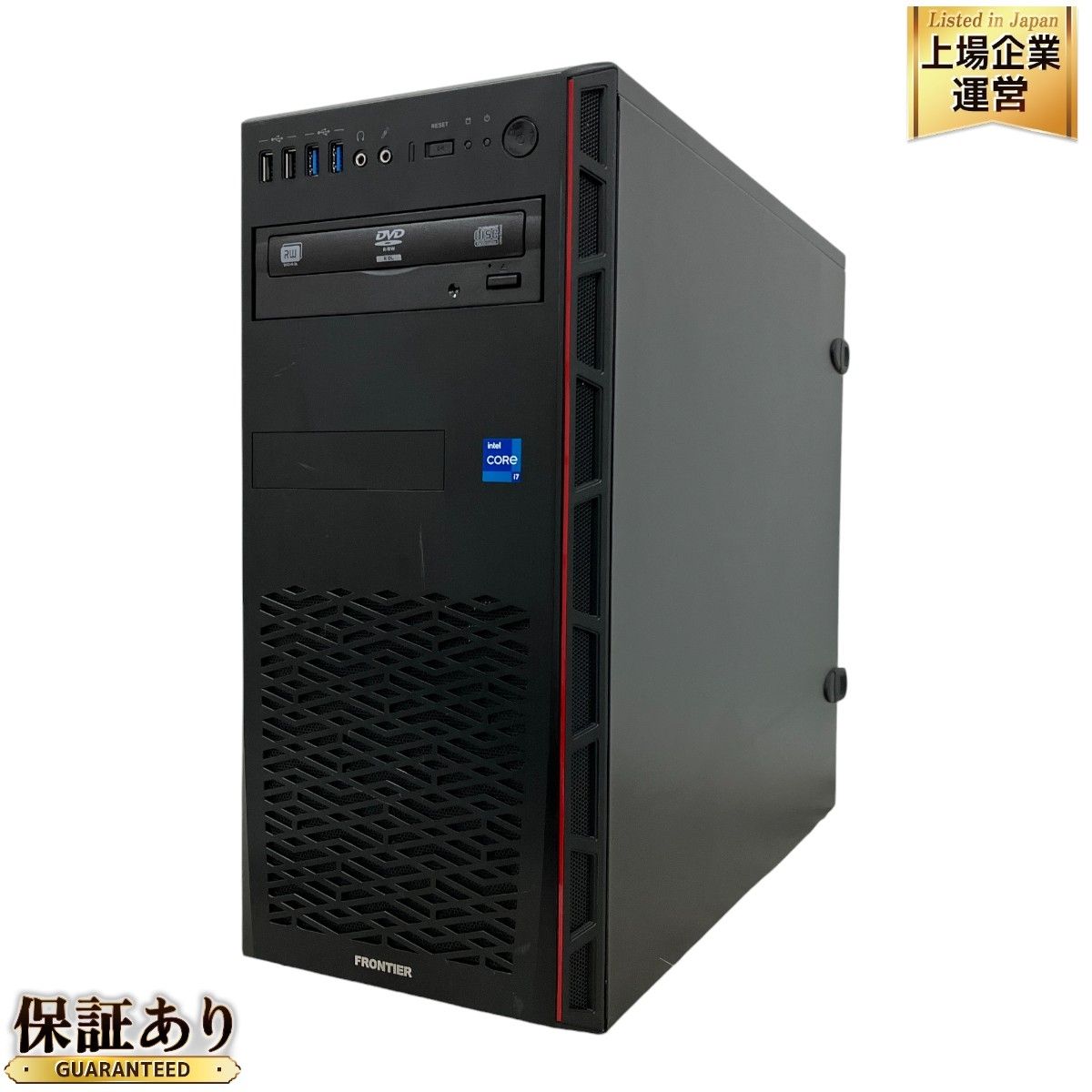 BTOパソコン FRONTIER デスクトップ パソコン i7 11700F 32GB SSD 1TB RTX 3050 Win11 中古  M9331802 - メルカリ