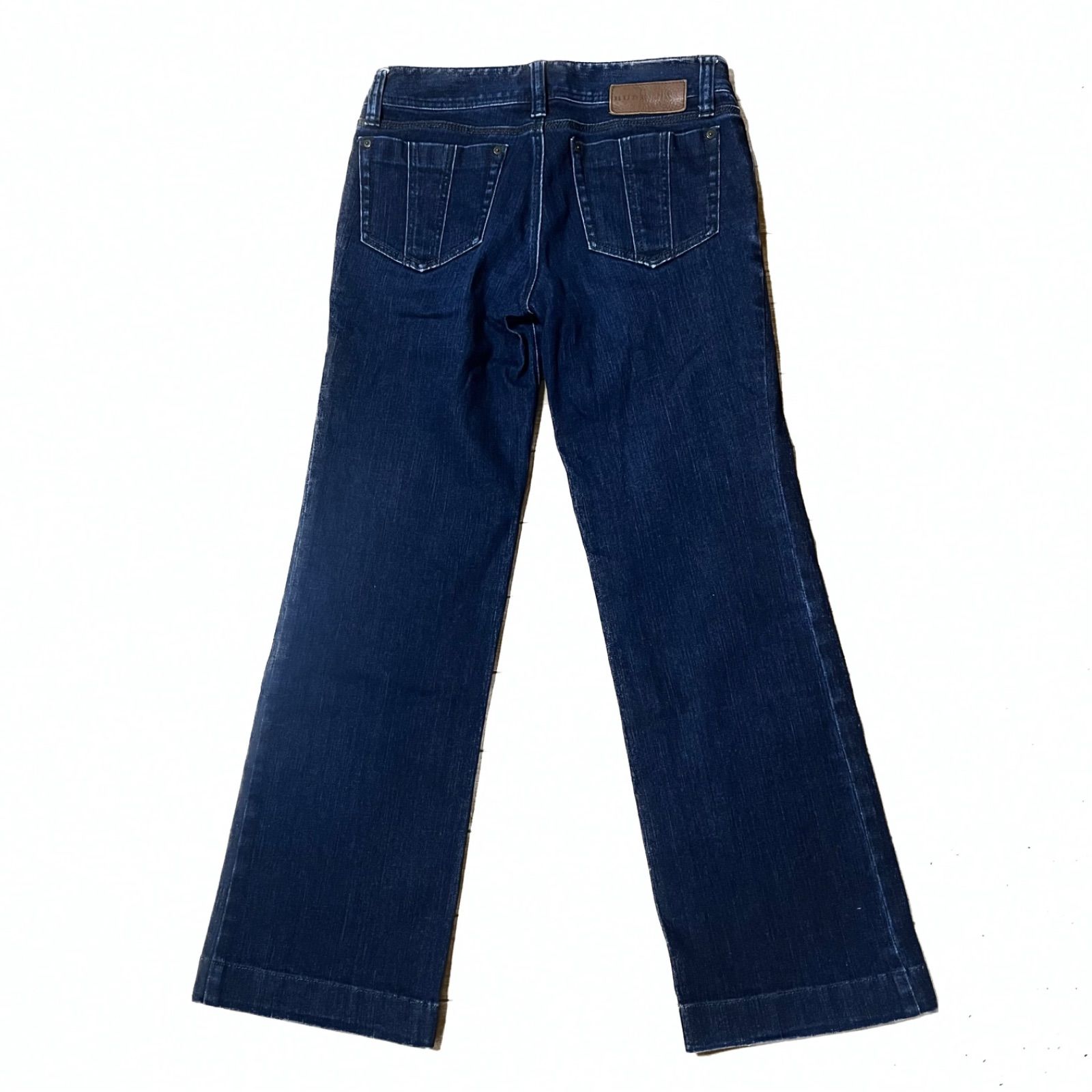 【未使用】バーバリー　メンズ　デニム　ズボン　ストレート　Lサイズ　42 BURBERRY バーバリー デニム パンツ ストレート ストレッチ サイズ L