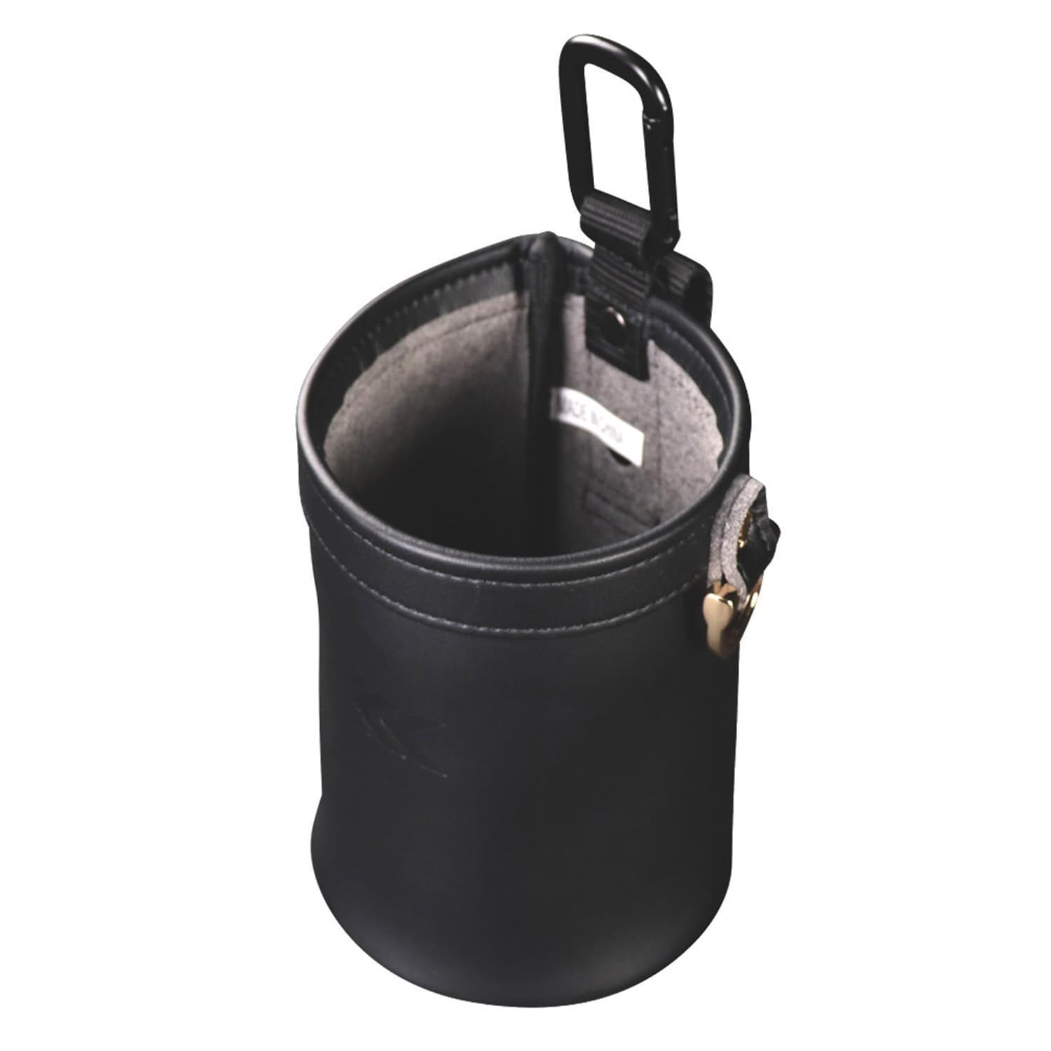 LIGHT PU 黒金 LEATHER 小 SERIES ビスカップ AB-50BG フジ矢