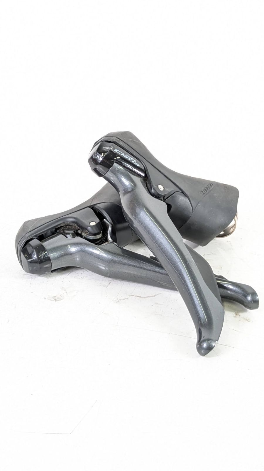 並品 Shimano シマノ Claris ST R2000 2x8s 非油圧 機械式 STIレバー ST250919C
