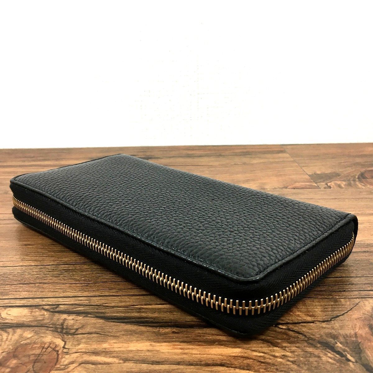 未使用品 GUCCI ジップウォレット 598187 黒 291 - メルカリShops