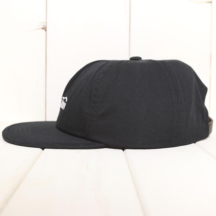ST/ BRIXTON (ブリクストン) WHEELIE MP CAP (6パネルキャップ) Black (ブラック) ストラップキャップ 帽子 BRIXTON ブリクストン WHEELIE MP