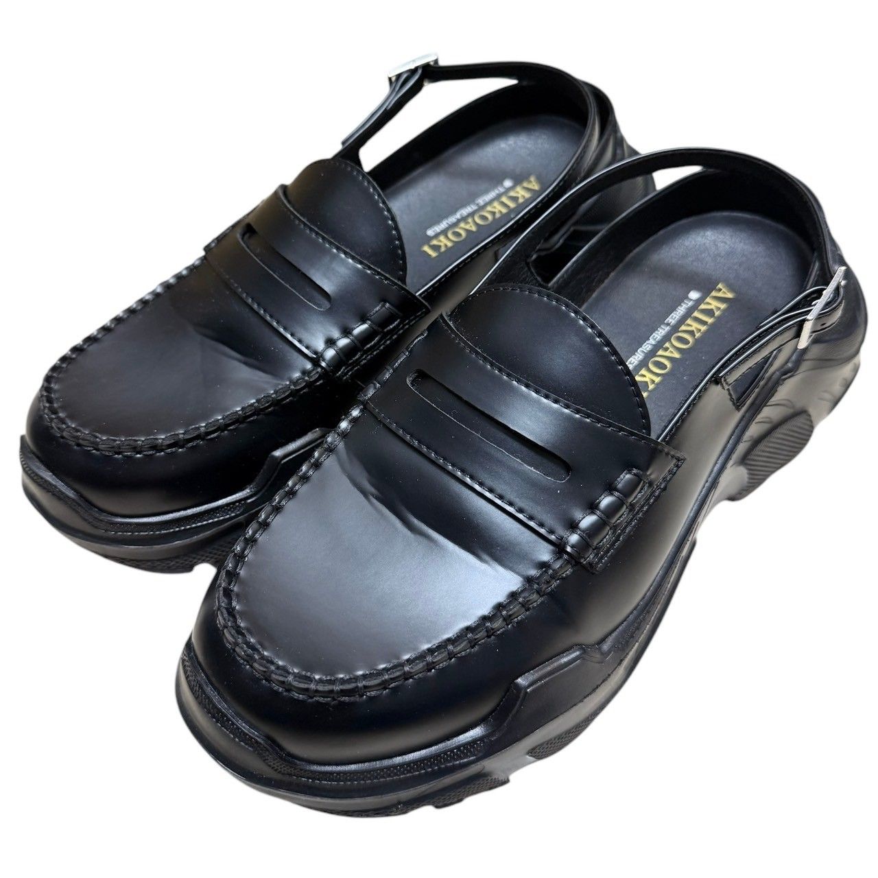 AKIKOAOKI×THREE TREASURES demi 37 ローファー