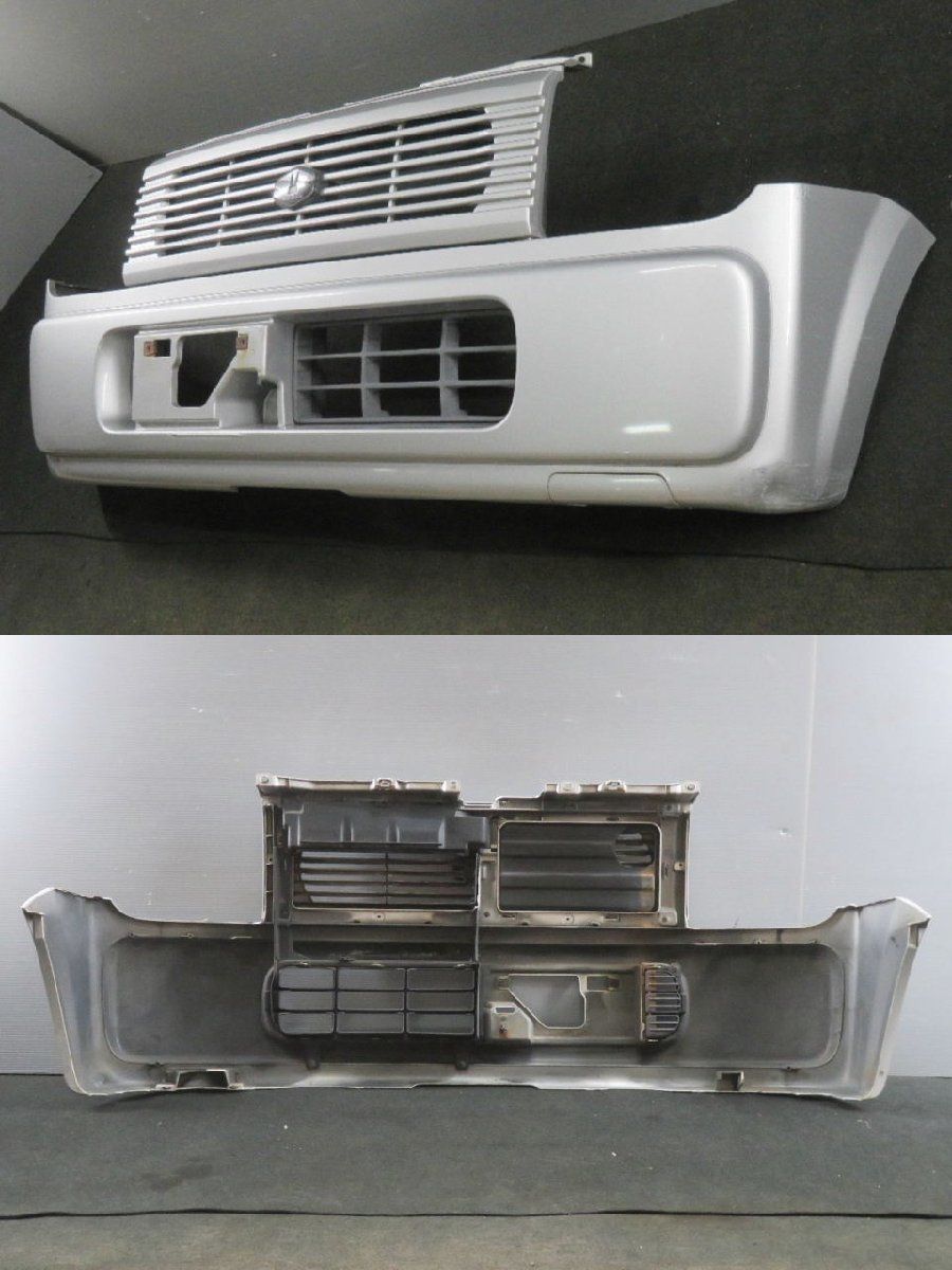 HE21S ラパン 純正 グリル付 フロント バンパー Z2S (71711