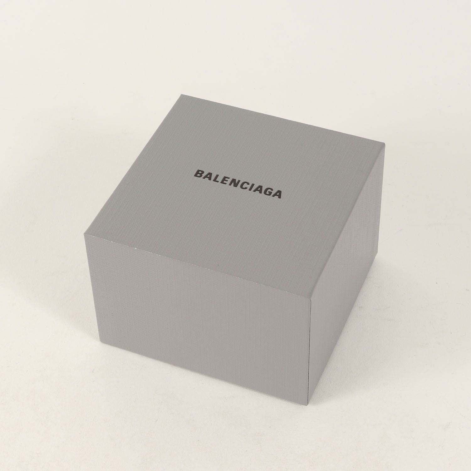 BALENCIAGA シルバーチェーンネックレス 箱付き BALENCIAGA(バレンシアガ) Bチェーンネックレス シルバー