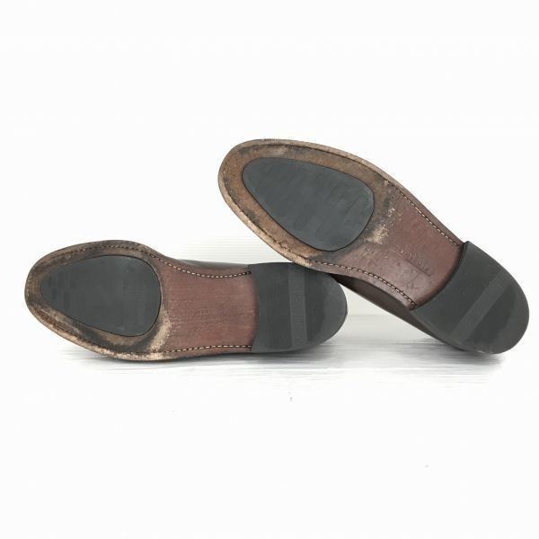 80s-90s?/Vintage★USA名門★フローシャイム/FLORSHEIM★本革/マッケイ製法/Uチップ【27.5/茶】ドレスシューズ/ビジネス◆MF-165 80s-90s?/Vintage☆USA名門☆フローシャイム/FLORSHEIM☆本革/マッケイ