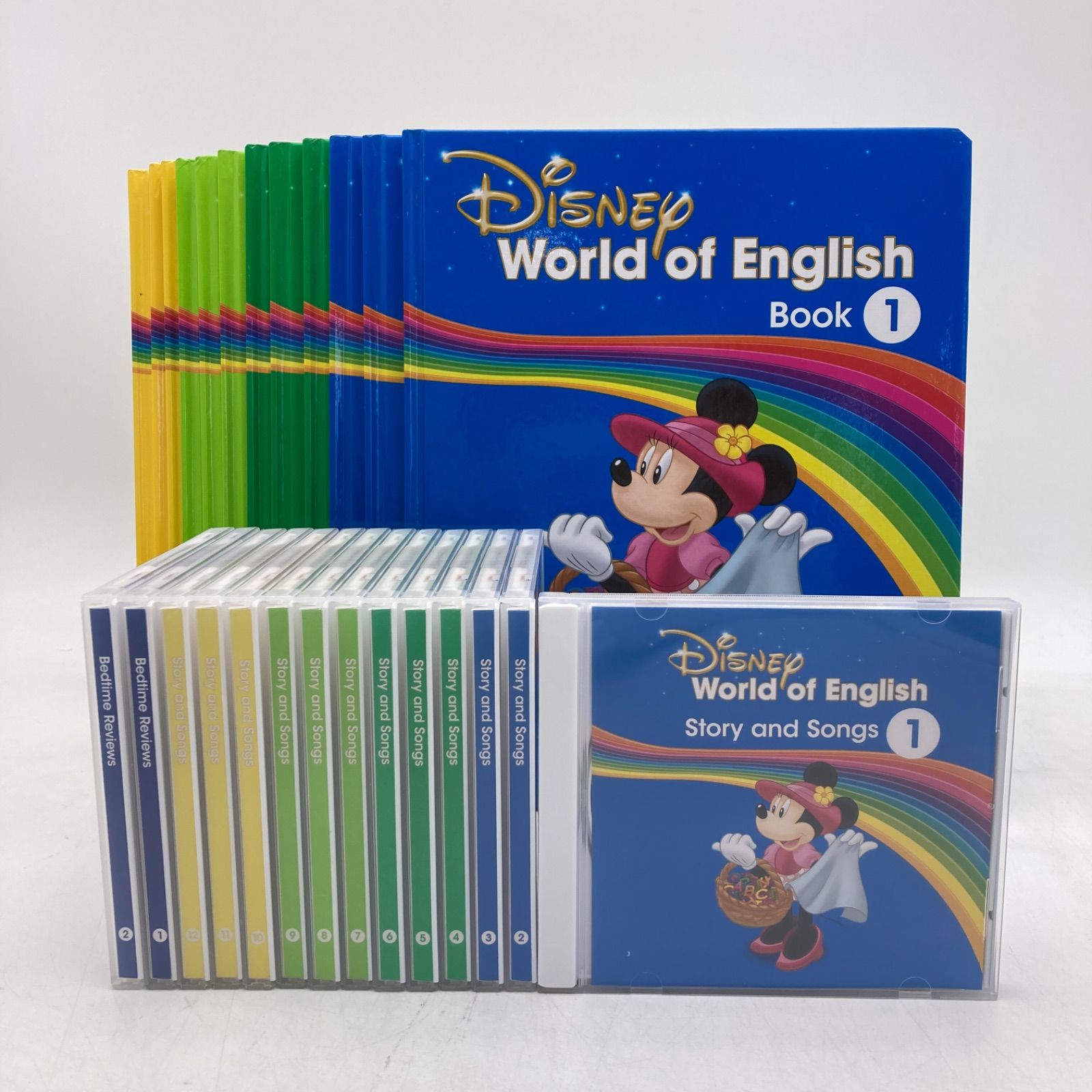 2020年 メインプログラム 絵本＆CD ディズニー英語システム DWE Disney ワールドファミリー 308401