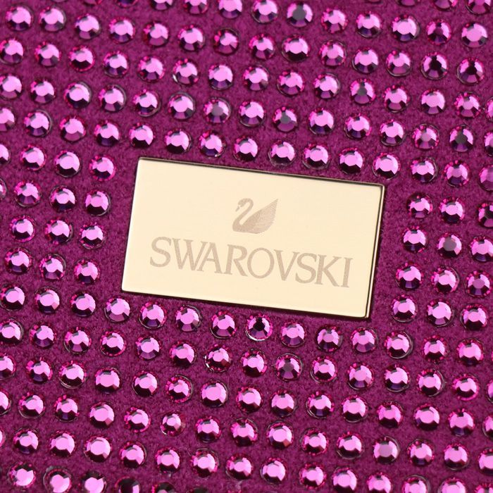【Swarovski】スワロフスキー ハート iPhoneX/XSケース ピンク