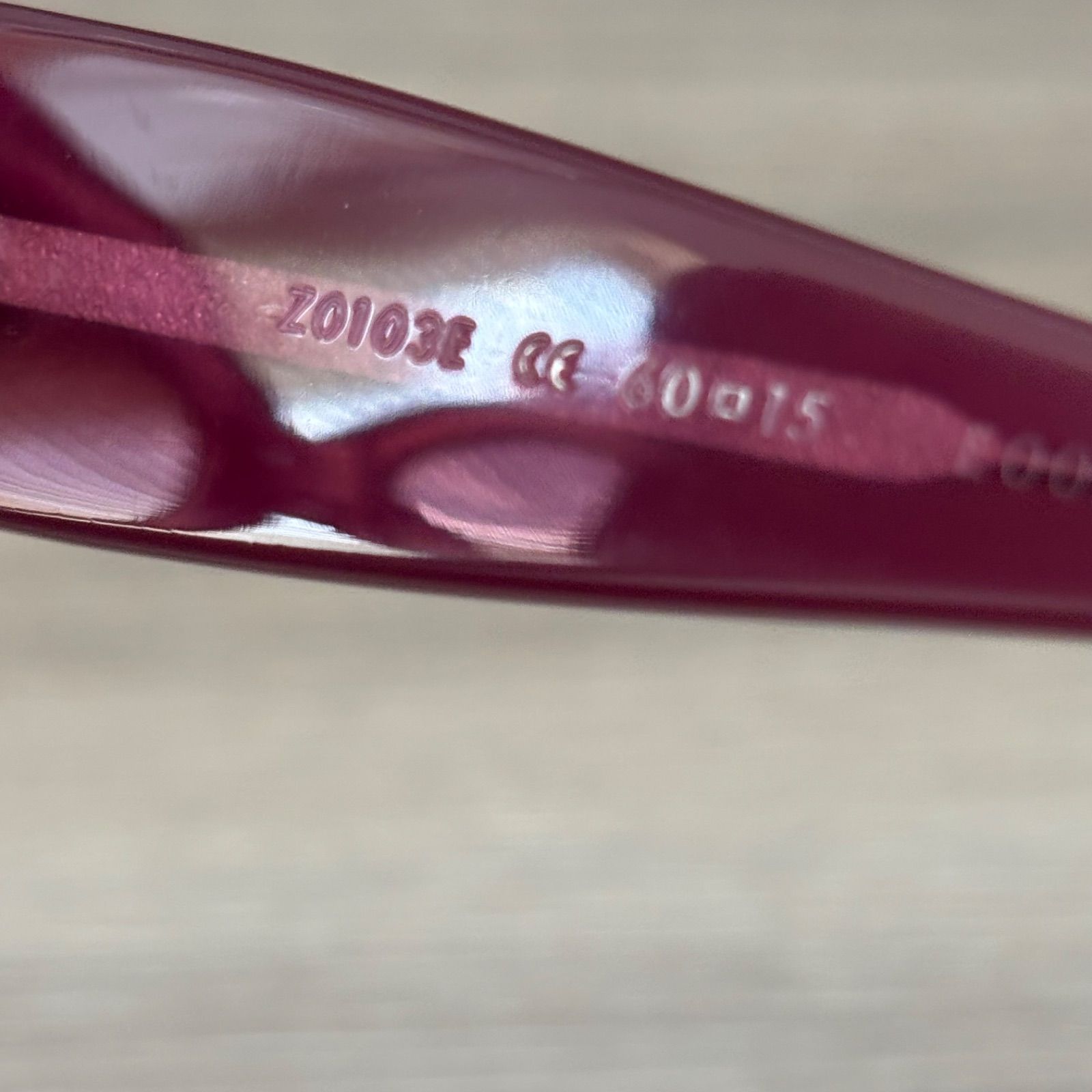 ☆LOUIS VUITTON ルイヴィトン サングラス ウルスラGM Z0103E パープル