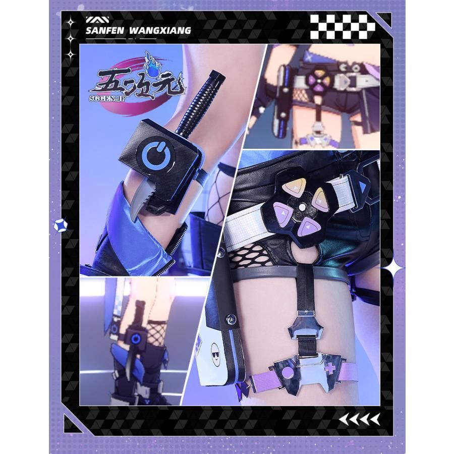 新発売 三分妄想 崩壊スターレイル コスプレ 崩スタ 銀狼 ぎん