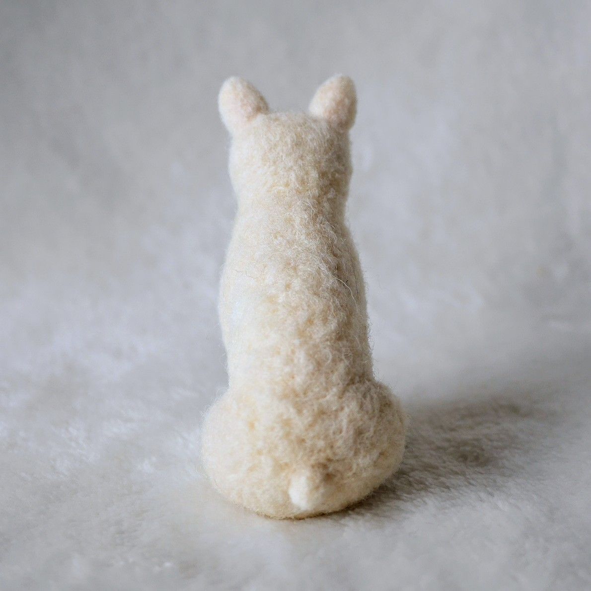 フレンチブルドッグ 羊毛フェルト ハンドメイド - メルカリ
