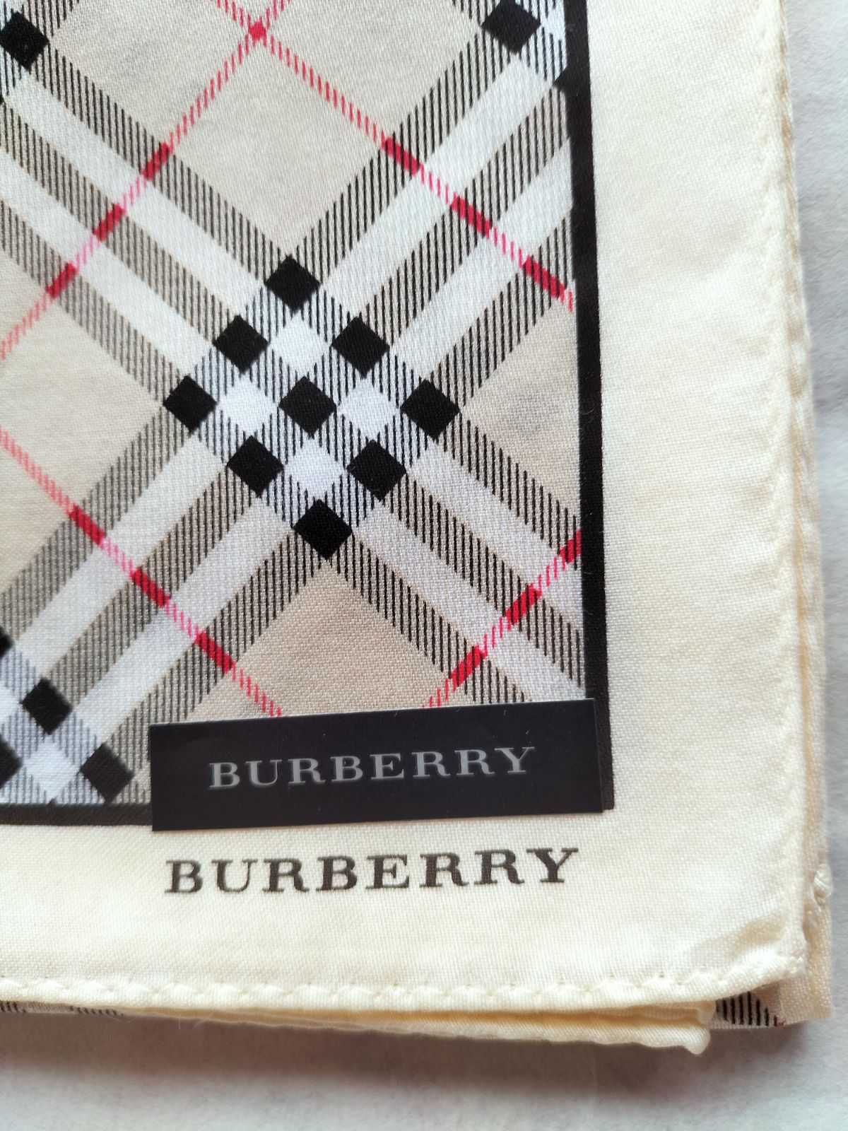 メンズハンカチセット新品 BURBERRYバーバリーハンカチ