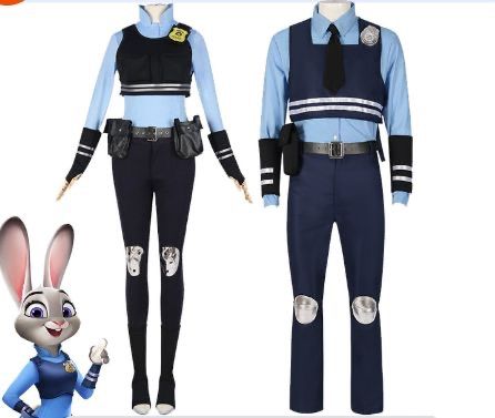 ジュディ ホップス 警察服 制服セット コスプレ 衣装 イベント ハロウィン パーティー 撮影 学園祭