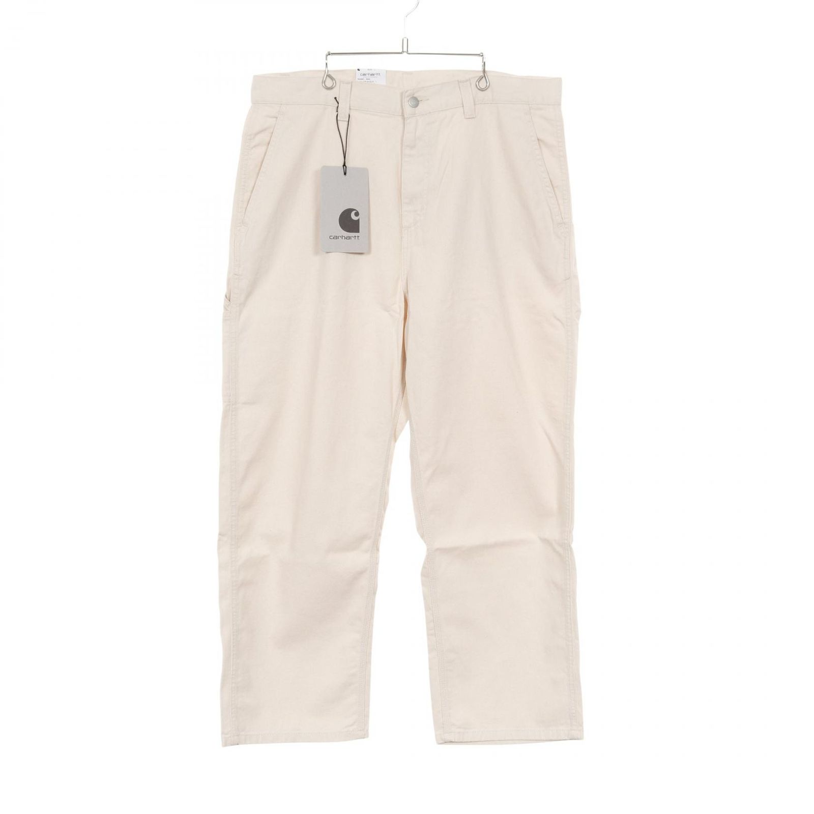 カーハートダブリューアイピー Carhartt WIP パンツ I0348010502 ホワイト コットン パンツ メンズ
