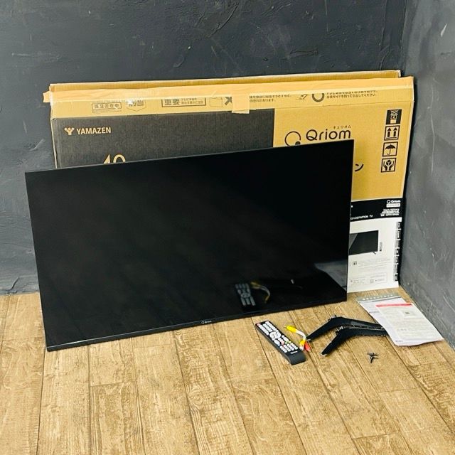 美品 山善 キュリオム 40インチ 液晶テレビ 【中古】YAMAZEN QRTN