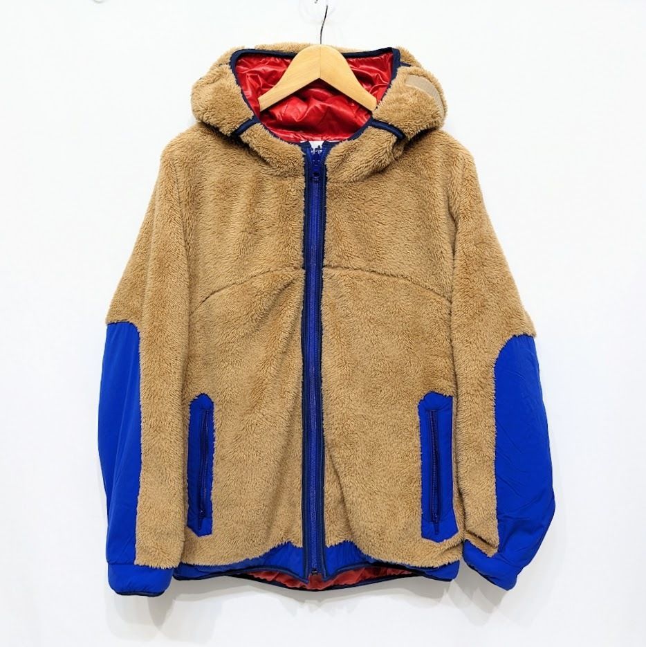 美品 COMFY OUTDOOR GARMENT リバーシブル フリース ボア ナイロン  