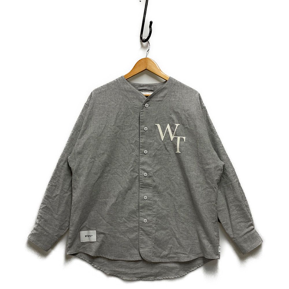 直販特典付 定価以下‼️WTAPS LEAGUE LS COTTON.TWILL.LEAGUE シャツ