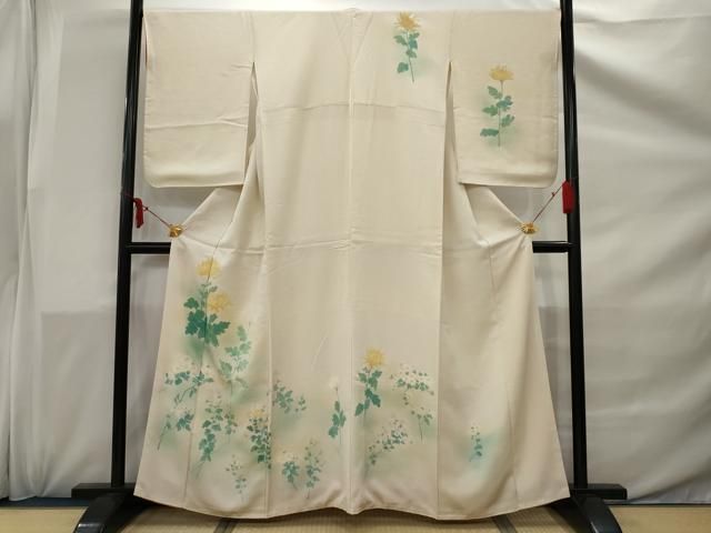 平和屋着物●訪問着　作家物　文字文　暈し染め　正絹　逸品　AABD3478ph 平和屋着物○訪問着 作家物 文字文 暈し染め 正絹 逸品 AABD3478ph