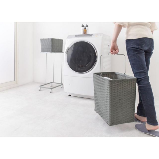 萩原 Hagihara RAN-2427GY ランドリーラック 新生活 インテリア 家具おしゃれ NEXPOTALLINN_EU