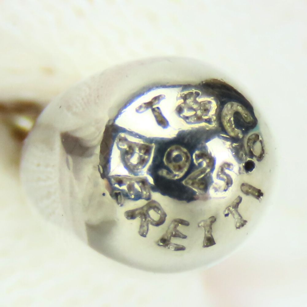 中古】 ティファニー ピアス ティアドロップ フックピアス シルバー925  