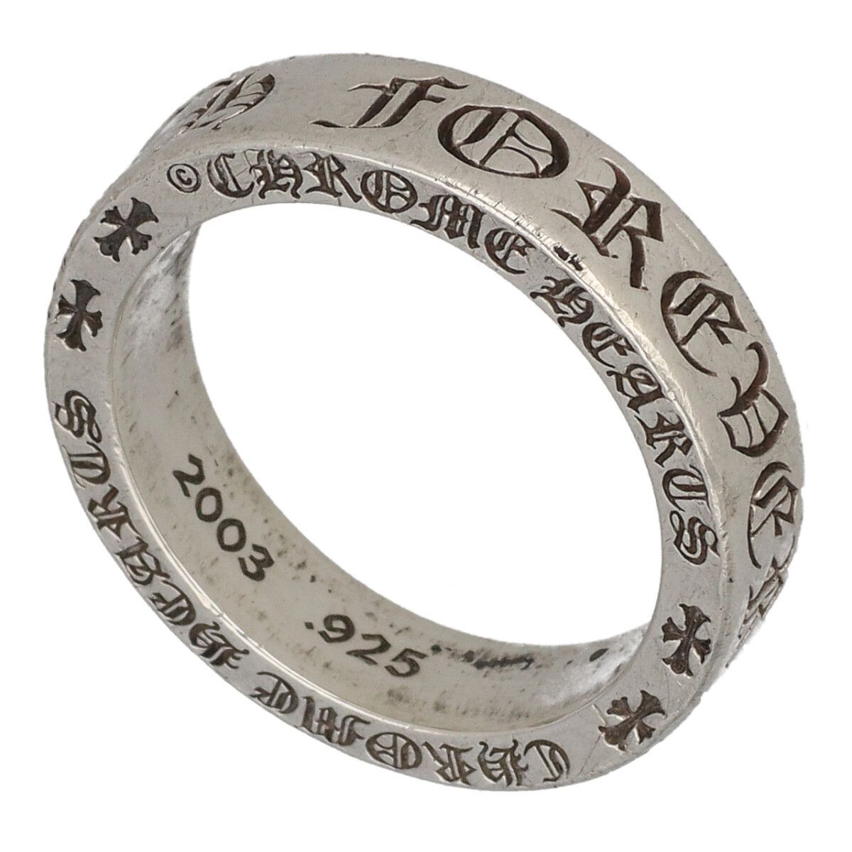 中古】 CHROME HEARTS クロムハーツ スペーサーリング 6MM CH FOREVER