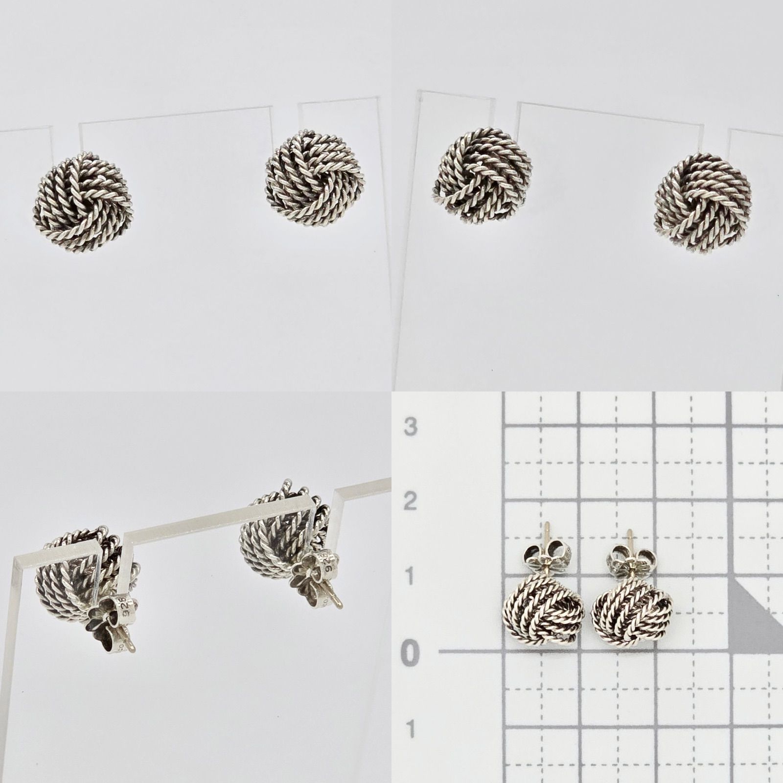 TIFFANY&Co. ティファニー サマセット ツイスト ノット ピアス