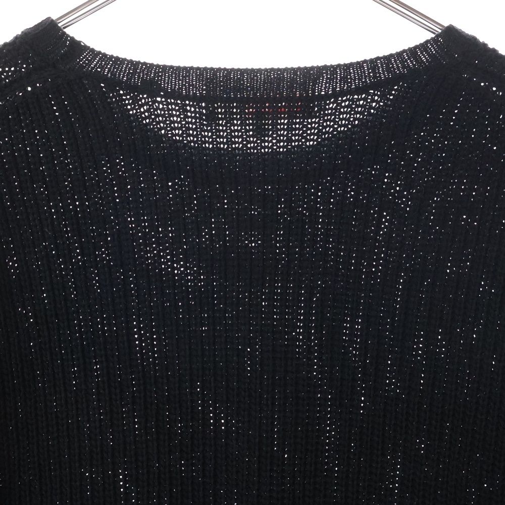 18aw コムデギャルソン シャツ × シュプリーム ニット セーター 黒 L SUPREME (シュプリーム) 18AW ×COMME des GARCONS SHIRT