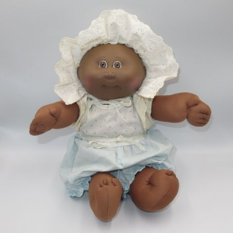 80's Cabbage Patch Kids Smooth Baby Baby Baby Dress Up Doll Figure Doll Plush Toy