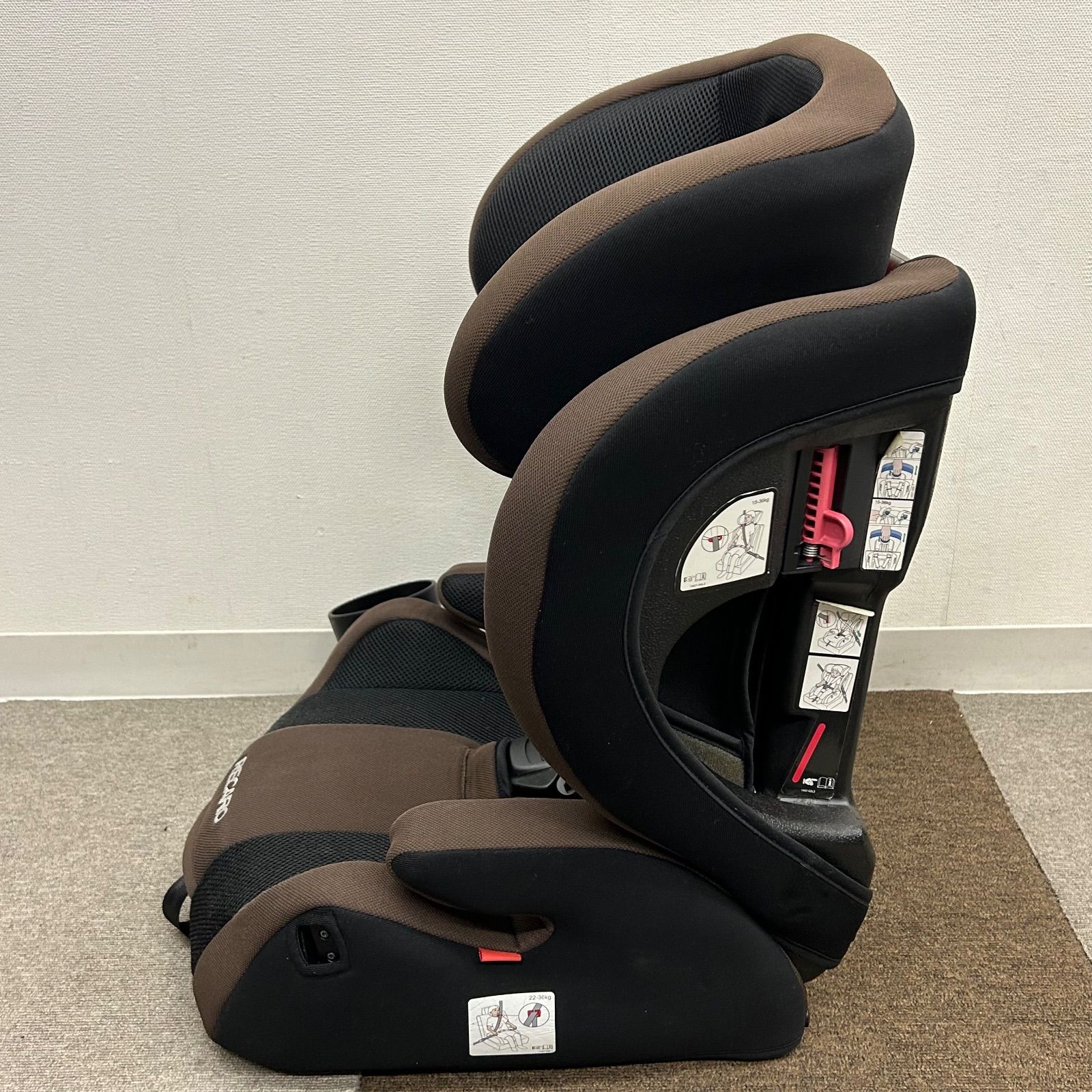 RECARO スタートJ1チャイルドシート ブラウン・ブラック レカロ スタートJ1 ジュニアシート チャイルドシート レンタル