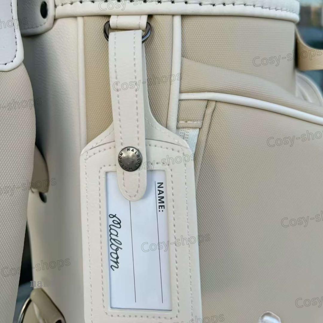 マルボン ゴルフバッグ キャディバッグ ゴルフ ホワイト マルボン