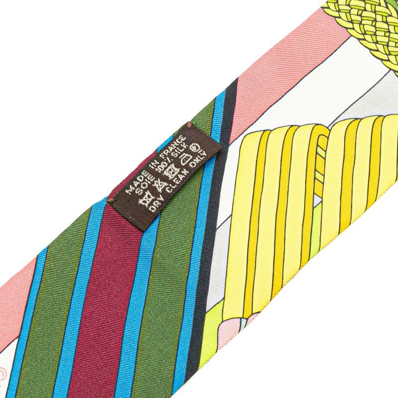 【エルメス】ツイリー ジグザグのサングル ★ツイリー箱付き★ エルメス ツイリー SANGLES EN ZIGZAG ジグザグのサングル