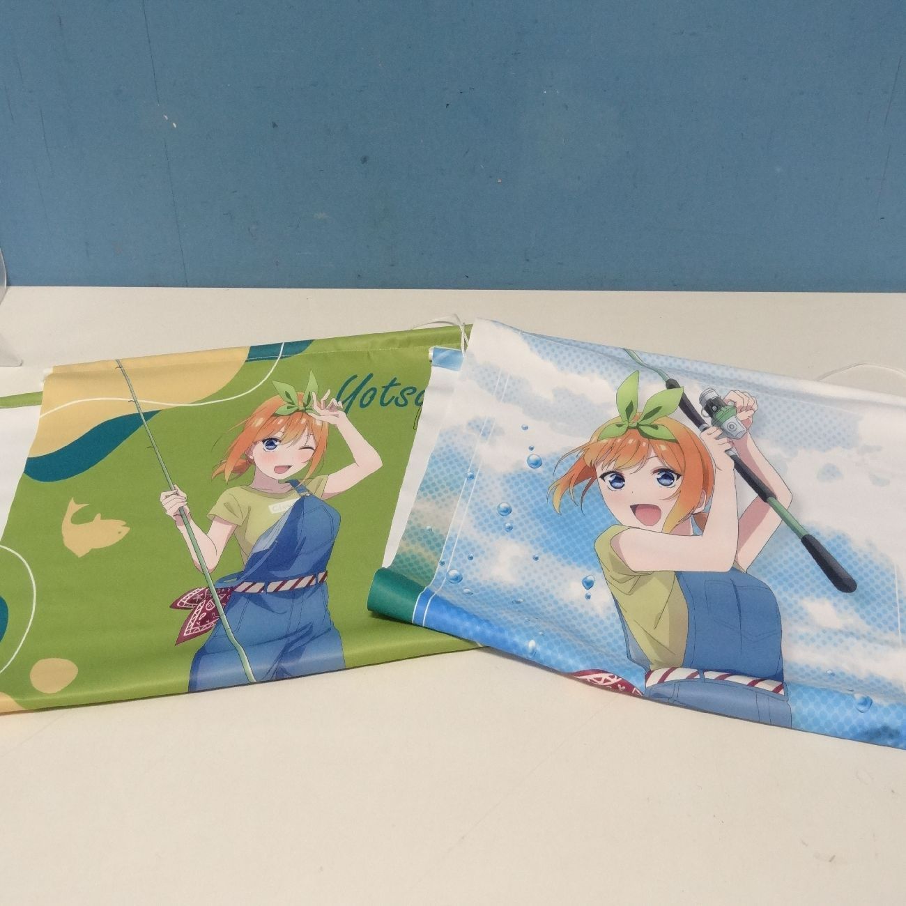 五等分の花嫁 きゃらっとくじ 中野四葉 D賞 B2タペストリー 2本セット 