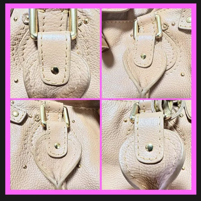 超美品 クロエ Chloe パディントン ハンドバック レザー ブラウン 