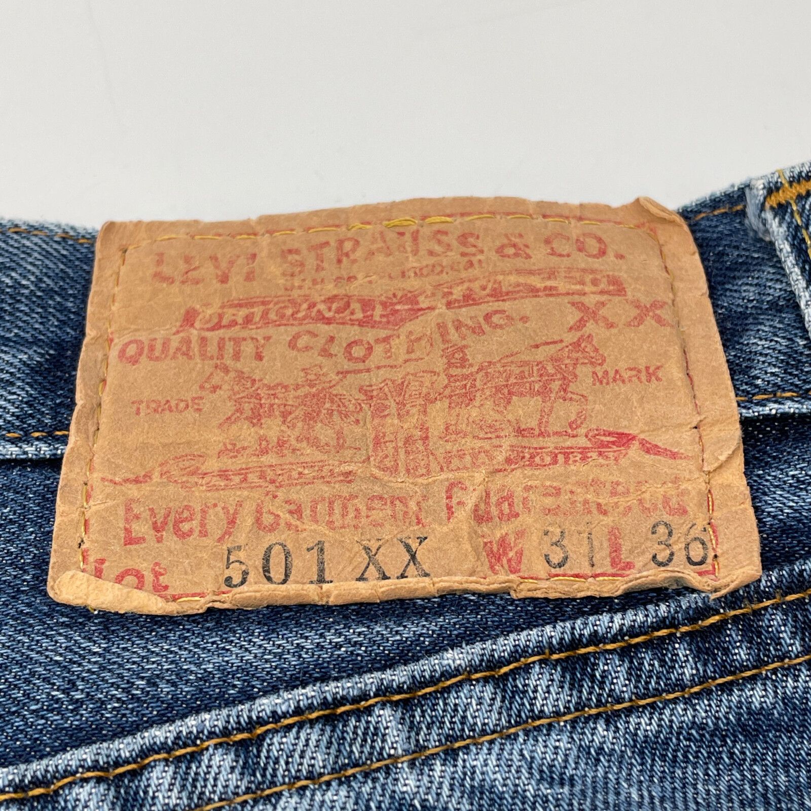 LEVI'S リーバイス 501XX 90S ボタン裏刻印555 バレンシア工場