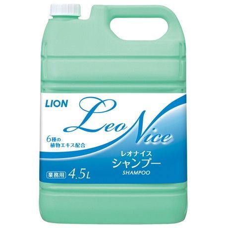 【爆買い，SALE】 ライオン レオナイス シャンプー 4.5L×3本入●ケース販売お徳用 シャンプー