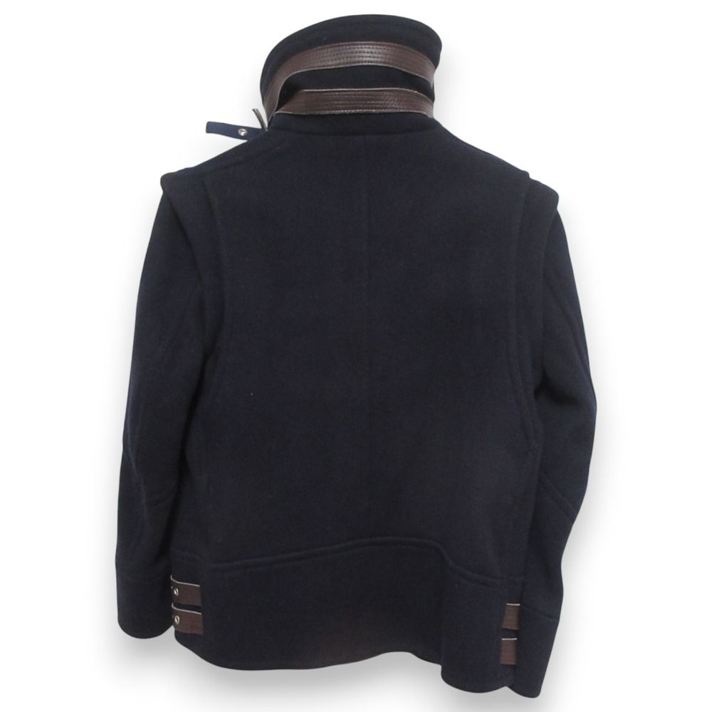 美品 14AW sacai luck サカイラック ウールブレンド ライダース型