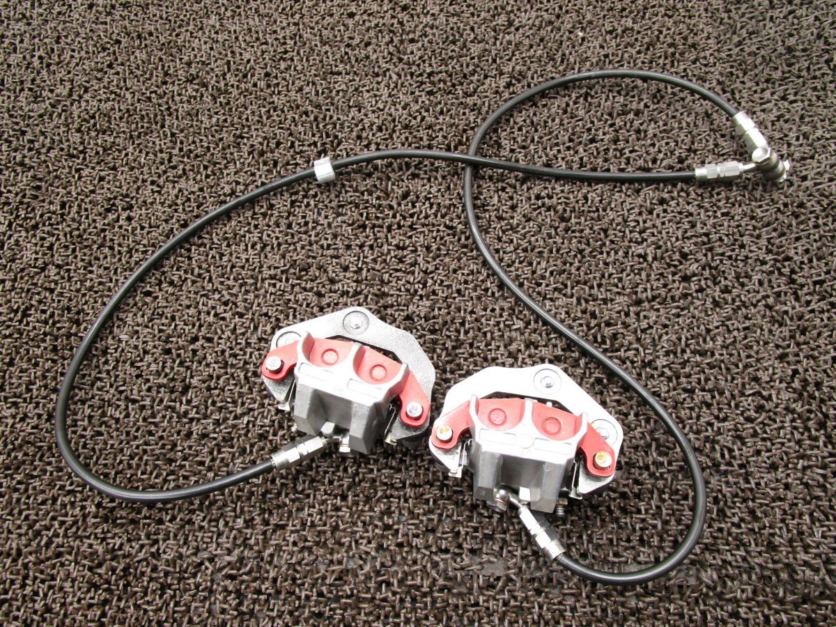 ザンザス フロントキャリパー A5289 ZR400D カワサキ ZX400GE XANTHUS キャブ車 BRIGHTFACE_UK