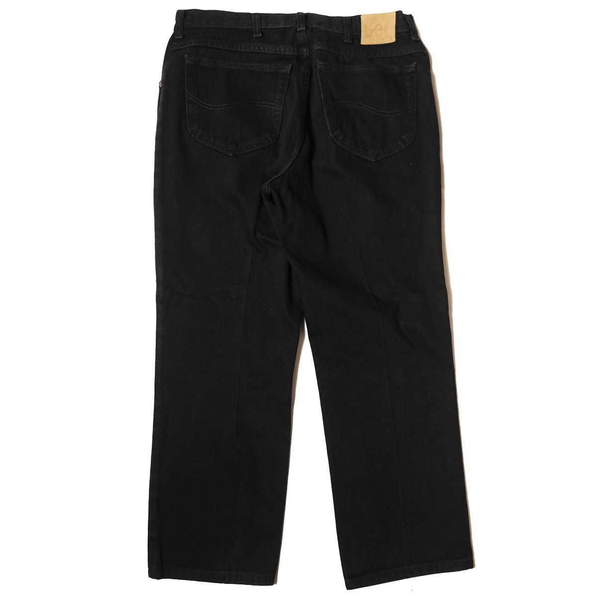 90's 00's リー Lee 200 ブラック ツイルパンツ (34x28位) 黒 カツラギ