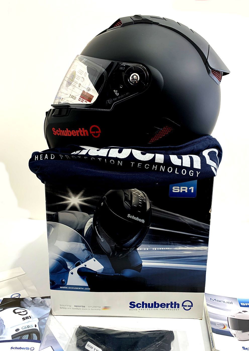 Schuberth / シューベト SR1 Stealth Red フルフェイスヘルメット ブラック・マット サイズ：61/62 - メルカリ