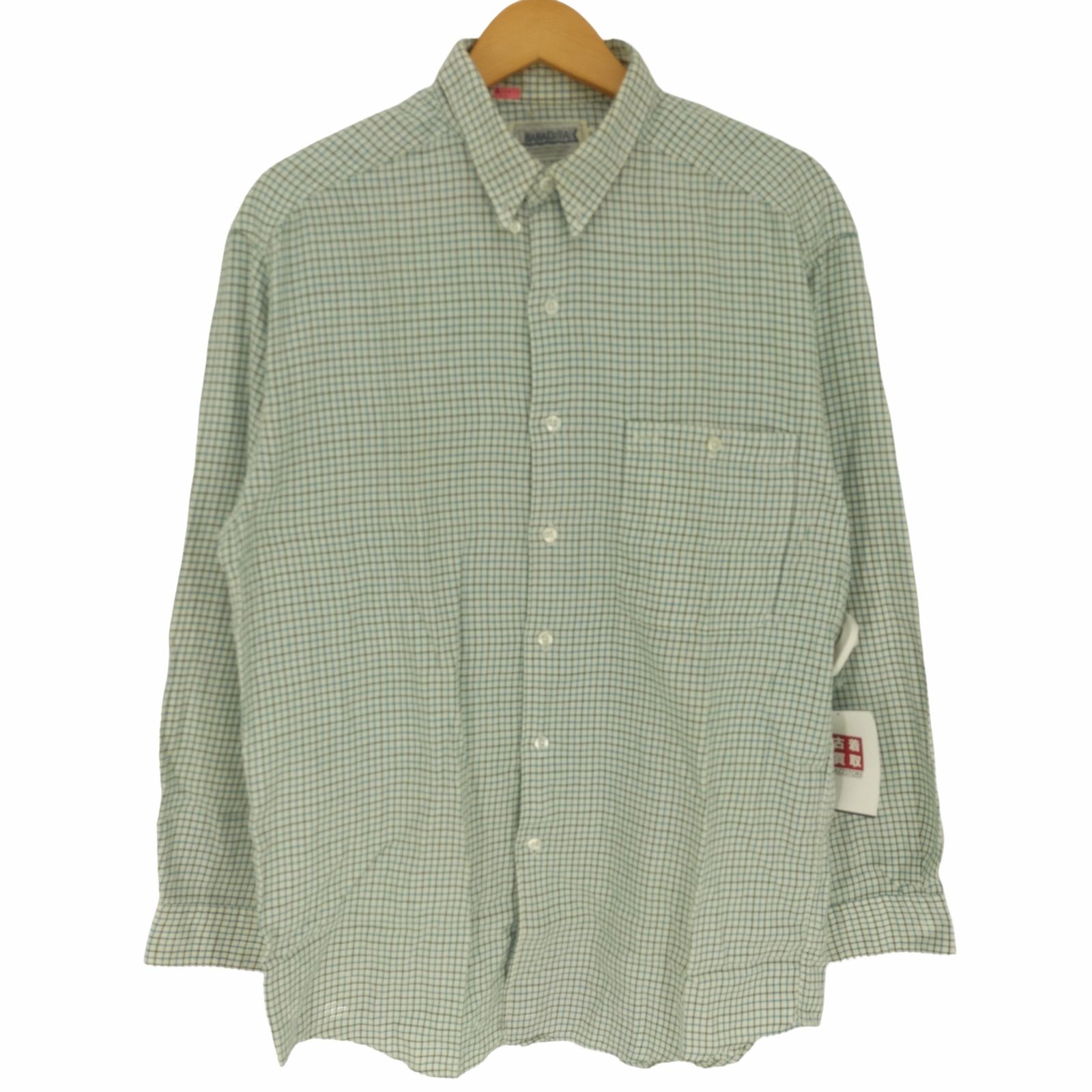 バラクータ BARACUTA 青タグ Imported Fabric グラフチェック L/S 