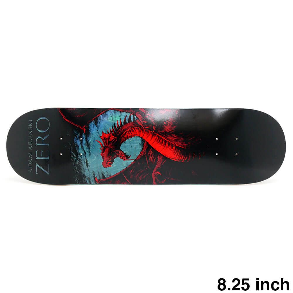 ZERO DECK ゼロ デッキ ADAM ARUNSKI DRAGON 8.25 RESIN-7 スケートボード スケボー